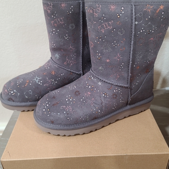 UGG Shoes - UGG® Nightfall Classic Zodiac Short Suede Boot - Women
